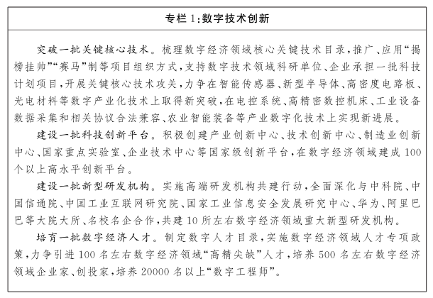 江西省人民政府关于印发江西省“十四五”数字经济发展规划的通知